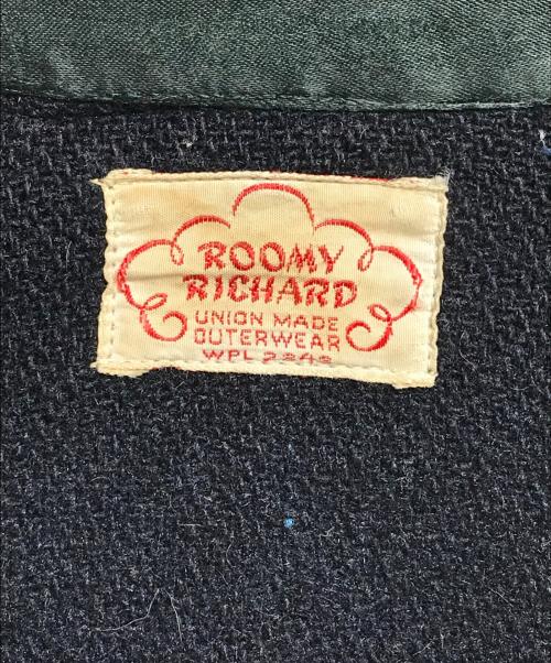 ROOMY RICHARD（ルーミーリチャード）ROOMY RICHARD (ルーミーリチャード) CPOウールマチ付シャツ ブラック サイズ:表記なしの古着・服飾アイテム