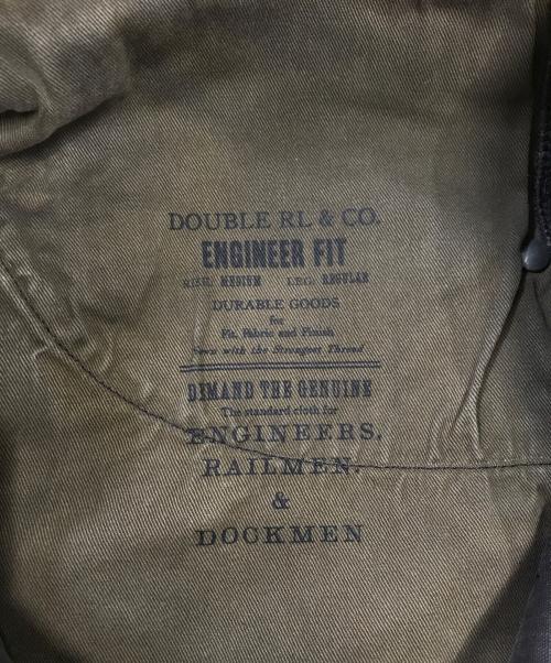 RRL（ダブルアールエル）RRL (ダブルアールエル) ダブルニーペインターパンツ ブラック サイズ:W32 L32の古着・服飾アイテム