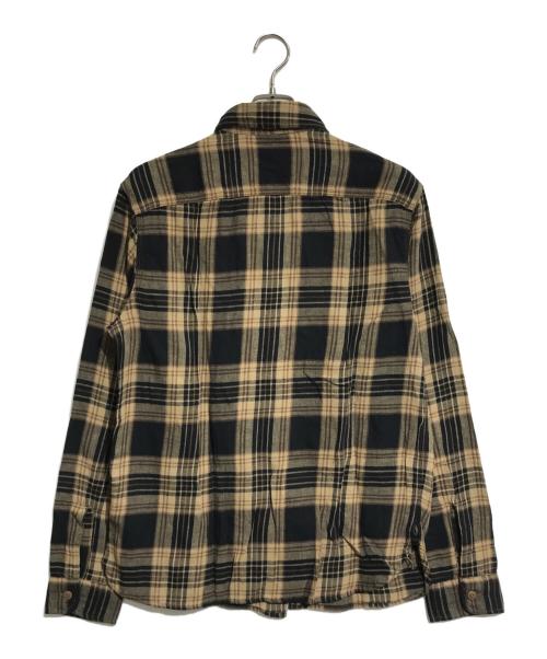 RRL（ダブルアールエル）RRL (ダブルアールエル) チェックシャツ ブラウン サイズ:Mの古着・服飾アイテム