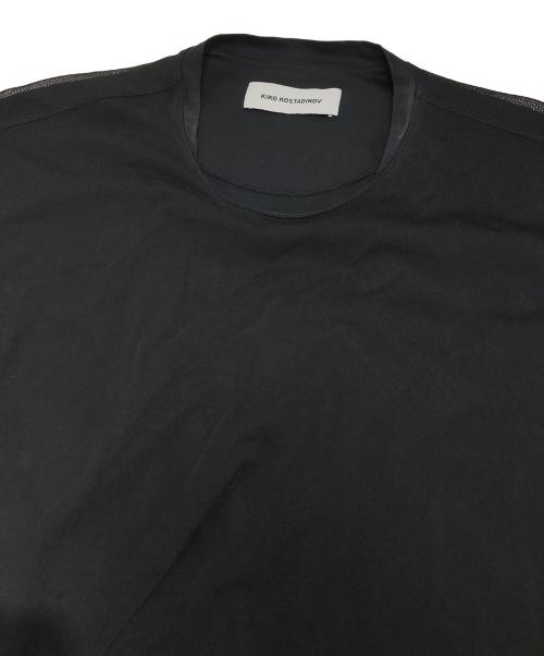 KIKO KOSTADINOV（キコ・コスタディノフ）KIKO KOSTADINOV (キコ・コスタディノフ) INEX MESH SLEEVELESS ブラック サイズ:46の古着・服飾アイテム
