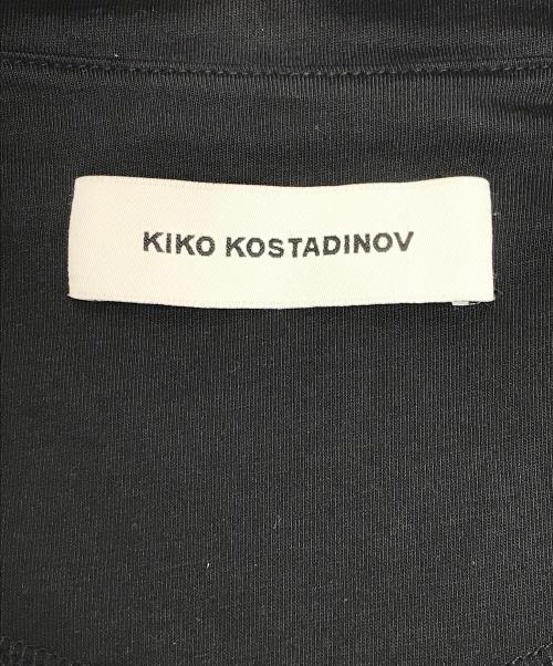 KIKO KOSTADINOV（キコ・コスタディノフ）KIKO KOSTADINOV (キコ・コスタディノフ) INEX MESH SLEEVELESS ブラック サイズ:46の古着・服飾アイテム
