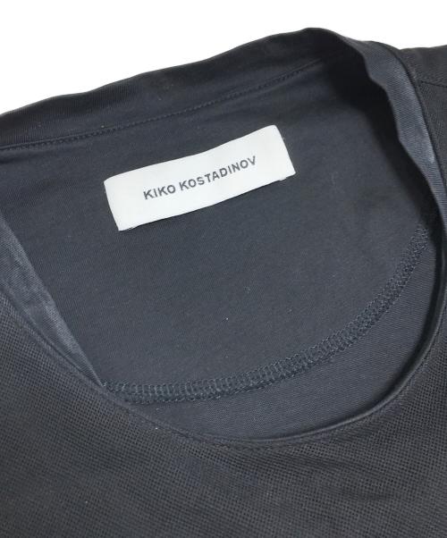 KIKO KOSTADINOV（キコ・コスタディノフ）KIKO KOSTADINOV (キコ・コスタディノフ) INEX MESH SLEEVELESS ブラック サイズ:46の古着・服飾アイテム