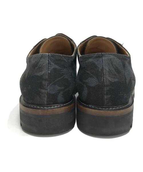 DRIES VAN NOTEN（ドリスヴァンノッテン）DRIES VAN NOTEN (ドリスヴァンノッテン) フラワープリントドレスシューズ ブラック サイズ:41の古着・服飾アイテム