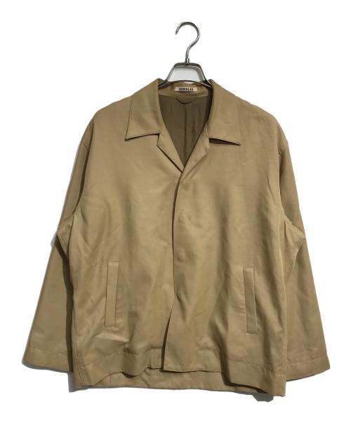 AURALEE（オーラリー）AURALEE (オーラリー) ウールカルゼブルゾン ベージュ サイズ:4の古着・服飾アイテム