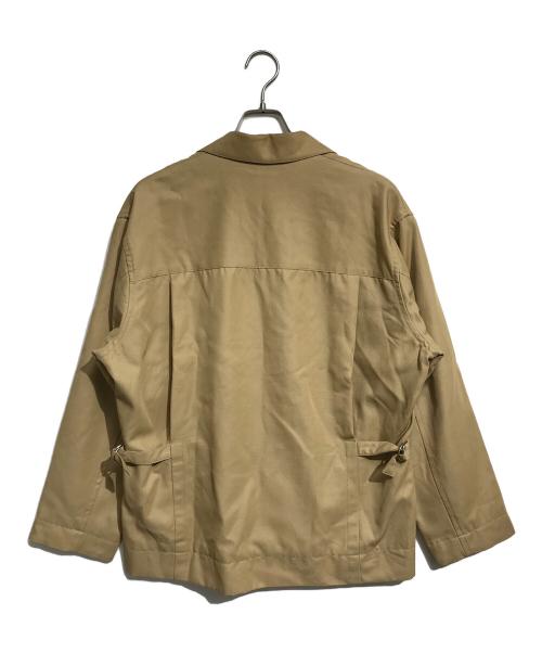 AURALEE（オーラリー）AURALEE (オーラリー) ウールカルゼブルゾン ベージュ サイズ:4の古着・服飾アイテム