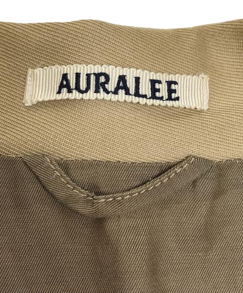 AURALEE（オーラリー）AURALEE (オーラリー) ウールカルゼブルゾン ベージュ サイズ:4の古着・服飾アイテム