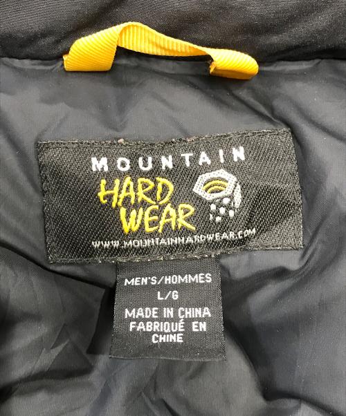 MOUNTAIN HARD WEAR（マウンテンハードウェア）MOUNTAIN HARD WEAR (マウンテンハードウェア) ダウンジャケット ブラック サイズ:Lの古着・服飾アイテム