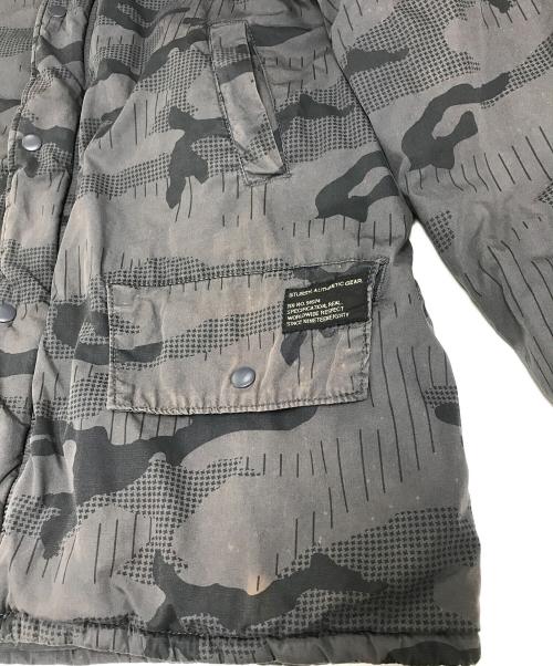 stussy（ステューシー）stussy (ステューシー) リバーシブル中綿ジャケット ブラック サイズ:Sの古着・服飾アイテム