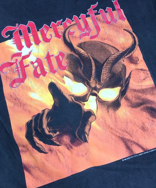 バンドTシャツ（バンドTシャツ）バンドTシャツ (バンドTシャツ) 90s MERCYFUL FATE(マーシフル・フェイト) バンドTシャツ ブラック サイズ:XLの古着・服飾アイテム