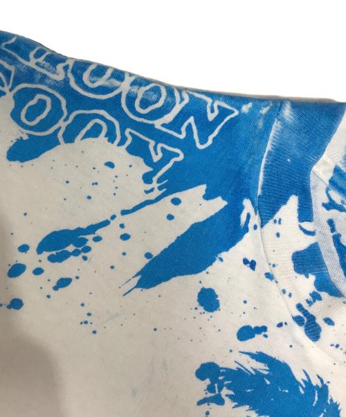 DISNEY（ディズニー）DISNEY (ディズニー) 90s TYPHOON LAGOON総柄Tシャツ マルチカラー サイズ:XLの古着・服飾アイテム