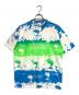 DISNEY（ディズニー）の古着「90s TYPHOON LAGOON総柄Tシャツ」｜マルチカラー