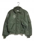 VALLEY APPARELバレー アパレル）の古着「CWU-45P フライトジャケット」｜カーキ