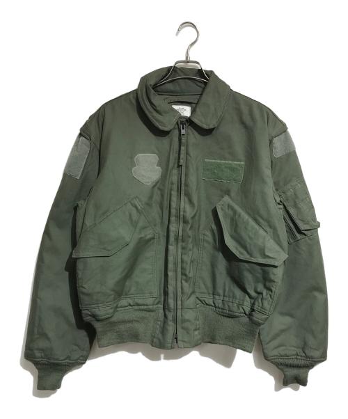 VALLEY APPAREL（バレー アパレル）VALLEY APPAREL (バレー アパレル) CWU-45P フライトジャケット カーキ サイズ:Lの古着・服飾アイテム