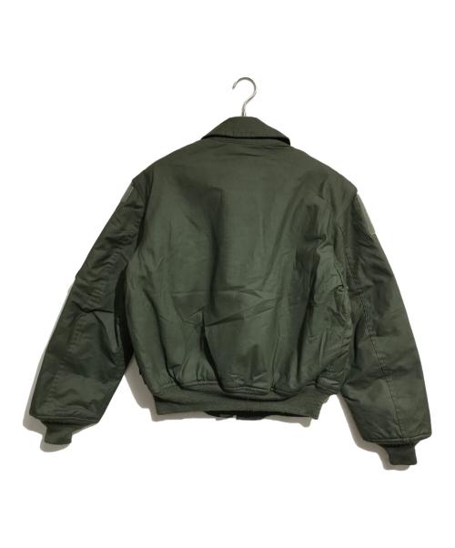 VALLEY APPAREL（バレー アパレル）VALLEY APPAREL (バレー アパレル) CWU-45P フライトジャケット カーキ サイズ:Lの古着・服飾アイテム