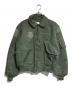 VALLEY APPAREL（バレー アパレル）の古着「CWU-45P フライトジャケット」｜カーキ