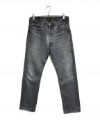 LEVI'Sリーバイス）の古着「ブラックデニムパンツ」｜ブラック