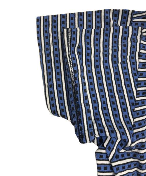 stussy（ステューシー）stussy (ステューシー) 総柄Tシャツ ネイビー サイズ:Lの古着・服飾アイテム