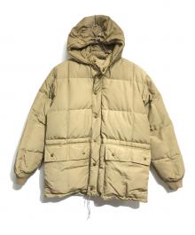Eddie Bauer（エディーバウアー）の古着「カラコラムグーズダウンジャケット」｜ベージュ