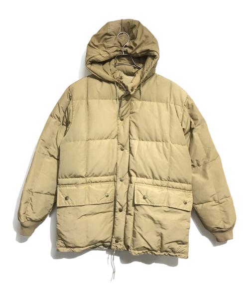 Eddie Bauer（エディーバウアー）Eddie Bauer (エディーバウアー) カラコラムグーズダウンジャケット ベージュ サイズ:不明の古着・服飾アイテム