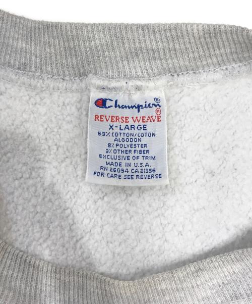 Champion（チャンピオン）Champion (チャンピオン) リバースウィーブスウェット グレー サイズ:X‐LARGEの古着・服飾アイテム