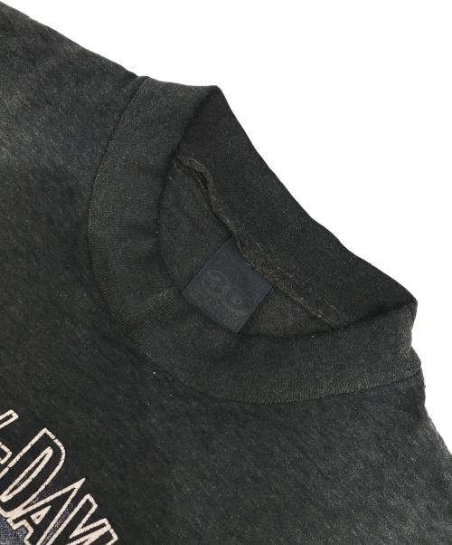 モーターサイクルTシャツ（モーターサイクルTシャツ）モーターサイクルTシャツ (モーターサイクルTシャツ) 90s HARLEY-DAVIDSON(ハーレーダビッドソン) プリントTシャツ ブラック サイズ:XLの古着・服飾アイテム