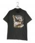 モーターサイクルTシャツ（モーターサイクルTシャツ）の古着「90s HARLEY-DAVIDSON(ハーレーダビッドソン) プリントTシャツ」｜ブラック