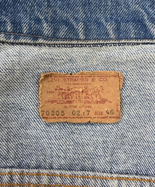LEVI'S（リーバイス）LEVI'S (リーバイス) 70505デニムジャケット インディゴ サイズ:46の古着・服飾アイテム