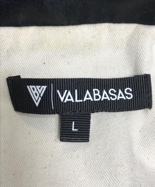 VALABASAS（バラバサス）VALABASAS (バラバサス) トラックジャケット ブラック サイズ:Lの古着・服飾アイテム