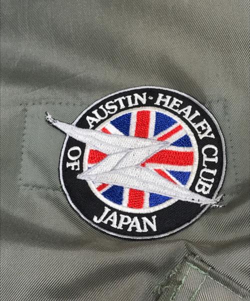 VINTAGE MILITARY（ヴィンテージ ミリタリー）VINTAGE MILITARY (ヴィンテージ ミリタリー) フライトジャケット カーキ サイズ:Lの古着・服飾アイテム