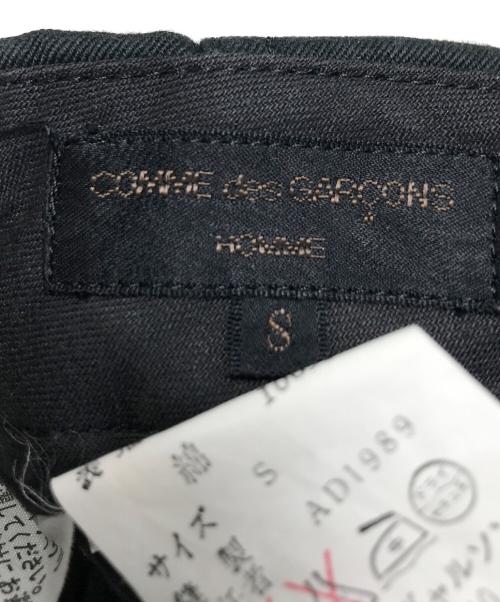 COMME des GARCONS HOMME（コムデギャルソン オム）COMME des GARCONS HOMME (コムデギャルソン オム) コットンパンツ ブラック サイズ:Sの古着・服飾アイテム