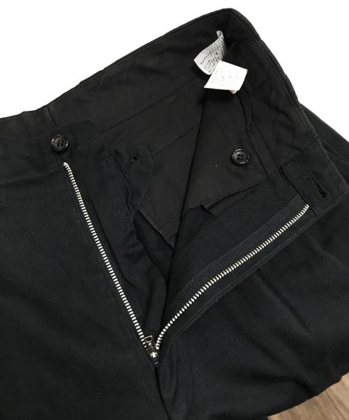 COMME des GARCONS HOMME（コムデギャルソン オム）COMME des GARCONS HOMME (コムデギャルソン オム) コットンパンツ ブラック サイズ:Sの古着・服飾アイテム