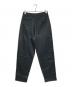 COMME des GARCONS HOMME (コムデギャルソン オム) コットンパンツ ブラック サイズ:S：15000円