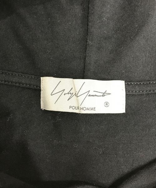 Yohji Yamamoto pour homme（ヨウジヤマモト プールオム）Yohji Yamamoto pour homme (ヨウジヤマモト プールオム) パーカー ブラック サイズ:3の古着・服飾アイテム