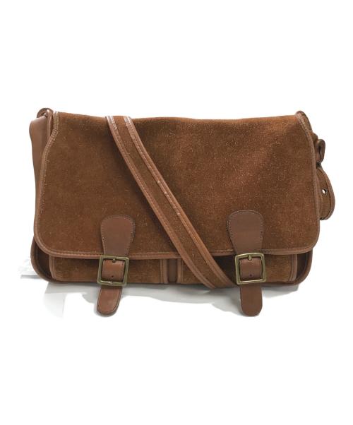 COACH（コーチ）COACH (コーチ) スウェードショルダーバッグ ブラウンの古着・服飾アイテム