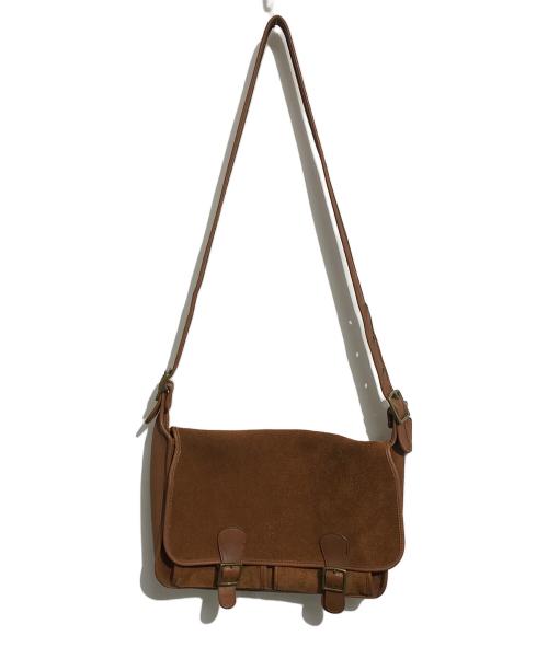 COACH（コーチ）COACH (コーチ) スウェードショルダーバッグ ブラウンの古着・服飾アイテム
