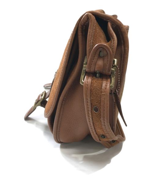 COACH（コーチ）COACH (コーチ) スウェードショルダーバッグ ブラウンの古着・服飾アイテム