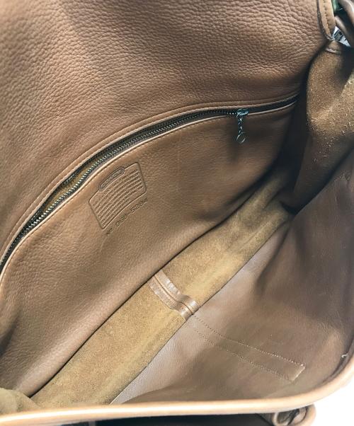 COACH（コーチ）COACH (コーチ) スウェードショルダーバッグ ブラウンの古着・服飾アイテム