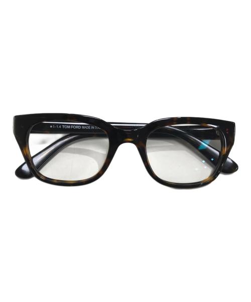 TOM FORD（トムフォード）TOM FORD (トムフォード) 眼鏡 ブラウン サイズ:51□21 145の古着・服飾アイテム