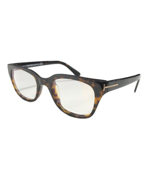 TOM FORD（トムフォード）TOM FORD (トムフォード) 眼鏡 ブラウン サイズ:51□21 145の古着・服飾アイテム