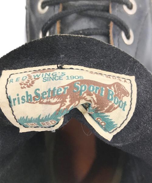 RED WING（レッドウィング）RED WING (レッドウィング) アイリッシュセッターブーツ ブラック サイズ:7 1/2の古着・服飾アイテム