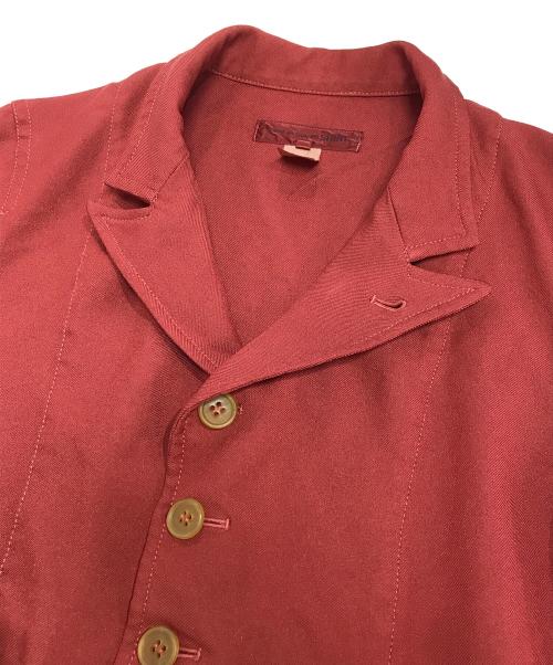 COMME des GARCONS SHIRT（コムデギャルソンシャツ）COMME des GARCONS SHIRT (コムデギャルソンシャツ) 多重ボタンポリ縮絨ジャケット レッド サイズ:XSの古着・服飾アイテム