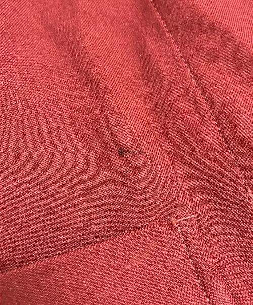 COMME des GARCONS SHIRT（コムデギャルソンシャツ）COMME des GARCONS SHIRT (コムデギャルソンシャツ) 多重ボタンポリ縮絨ジャケット レッド サイズ:XSの古着・服飾アイテム