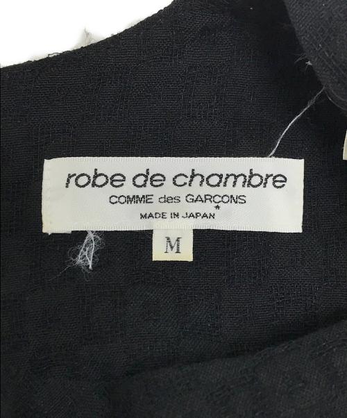 ROBE DE CHAMBRE COMME DES GARCONS（ローブドシャンブル コムデギャルソン）ROBE DE CHAMBRE COMME DES GARCONS (ローブドシャンブル コムデギャルソン) ノースリーブワンピース ブラック サイズ:Mの古着・服飾アイテム
