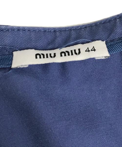 MIU MIU（ミュウミュウ）MIU MIU (ミュウミュウ) ワンピース スカイブルー サイズ:44の古着・服飾アイテム