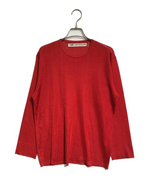 COMME des GARCONS（コムデギャルソン）COMME des GARCONS (コムデギャルソン) ニット レッド サイズ:表記なしの古着・服飾アイテム