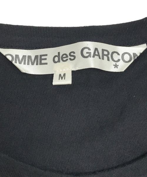 COMME des GARCONS（コムデギャルソン）COMME des GARCONS (コムデギャルソン) スパンコールアシメワンピース ブラック サイズ:Mの古着・服飾アイテム