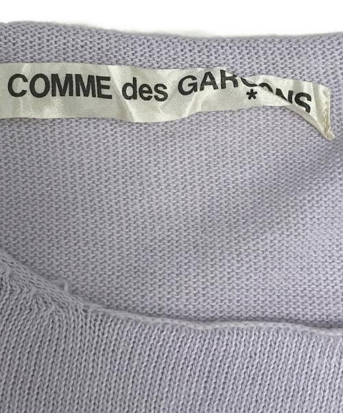 COMME des GARCONS（コムデギャルソン）COMME des GARCONS (コムデギャルソン) ニット パープル サイズ:表記なしの古着・服飾アイテム