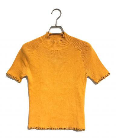 ジャンポールゴルチェJeanPaulGAULTIER　リブニット半袖カットソー 中古・古着通販】Jean Paul GAULTIER CLASSIQUE (ジャンポールゴルチエ