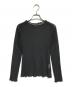 Jean Paul Gaultier FEMME (ジャンポールゴルチエ フェム) シアーカットソー ブラック サイズ:40：12000円