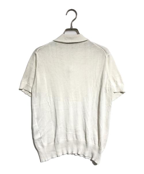 tricot COMME des GARCONS（トリココムデギャルソン）tricot COMME des GARCONS (トリココムデギャルソン) ニットポロシャツ ホワイト サイズ:表記なしの古着・服飾アイテム